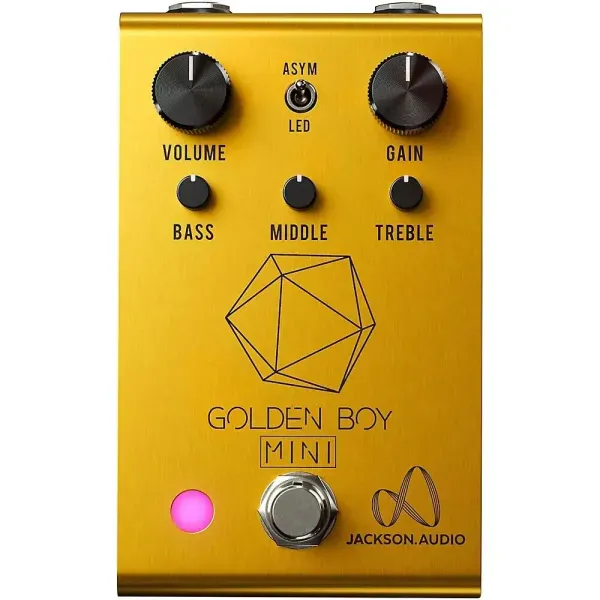 Педаль эффектов для электрогитары Jackson Audio Golden Boy Mini Gold