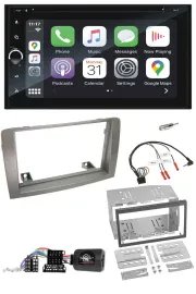 Blaupunkt DAB Lenkrad TMC Bluetooth USB 2DIN Navigation für Lancia Musa 2004-201