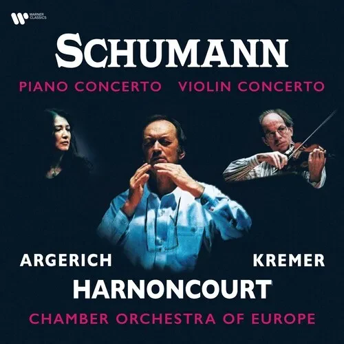 Виниловая пластинка Nikolaus Harnoncourt, Martha Argerich, Gidon Kremer – Schumann: Piano Concerto, Violin Concerto (Релиз 2026)