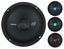 Memphis SRXP62CV2 6.5" SR Pro Car Speaker with RGB LED Lighting