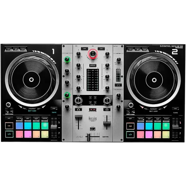 Hercules DJ Control Inpulse 500, Limited-Edition Silver