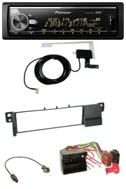 Pioneer Bluetooth DAB USB MP3 Autoradio für BMW 3er E46 (Quadlock)