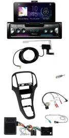 Pioneer DAB Bluetooth Lenkrad USB Autoradio für Opel Astra J 2009-2016 Perl schw