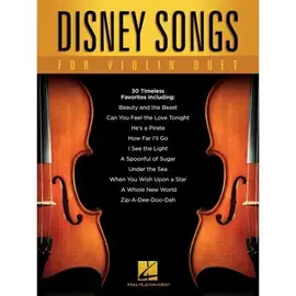 Ноты Hal Leonard - Disney Songs for Violin Duet - for 2 Violinen
