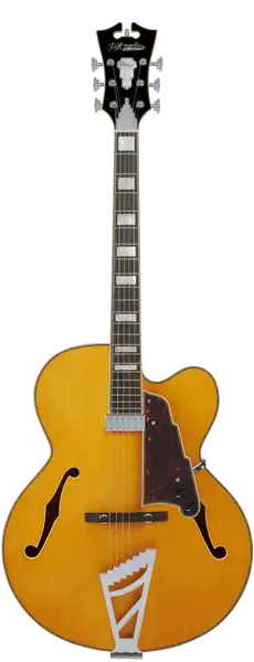 Электрогитара полуакустическая D'Angelico Premier EXL-1 Hollowbody Satin Honey Blonde