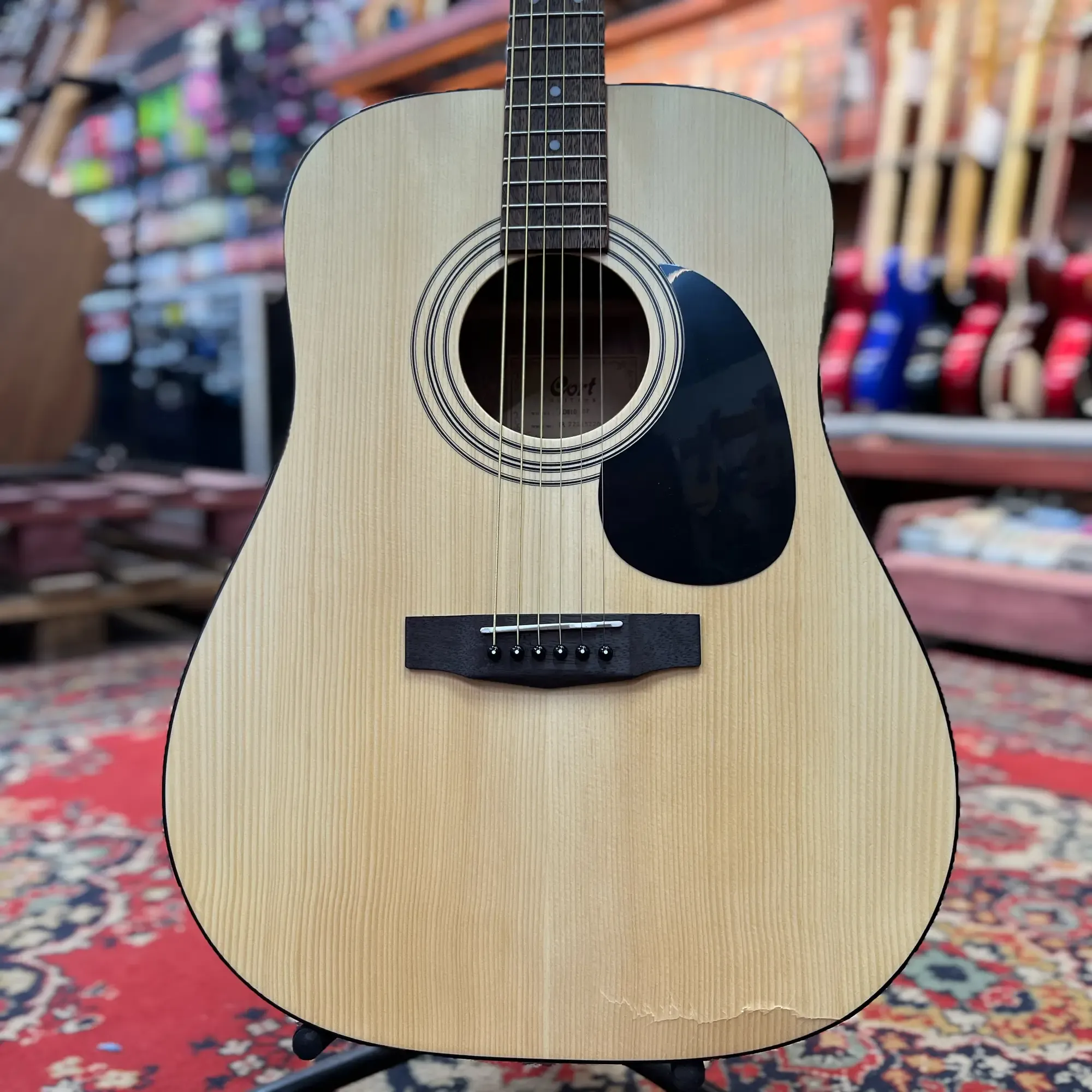 Акустическая гитара Cort AD810 Dreadnought Open Pore Natural 2024