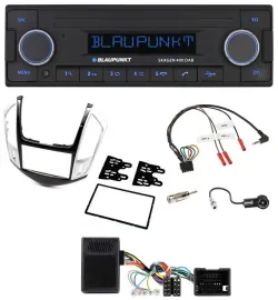 Автомагнитола Blaupunkt DAB, USB, Bluetooth, для Chevrolet Cruze 2011–2016, серебристый