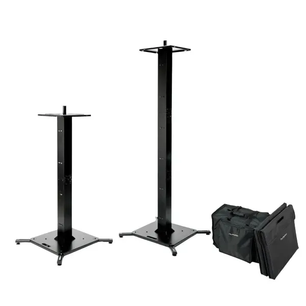 ProX XFH-MHSTANDX2BL Pair of Black Totem Stands with Bags by Humpter idjnow