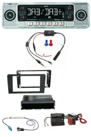 Dietz DAB USB MP3 Bluetooth Autoradio für Audi A3 8P 06-12 Symphony Aktivsystem