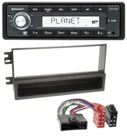 Автомагнитола для Kia Sportage I (2000–2005) Continental 1-DIN, USB, MP3, AUX