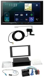 Pioneer 2DIN DAB USB MP3 Bluetooth Autoradio für Seat Leon (ab 2014)
