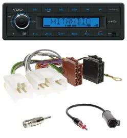 VDO Bluetooth AUX USB MP3 Autoradio für Nissan 100 NX 1990-1995 300 ZX 1983-2000