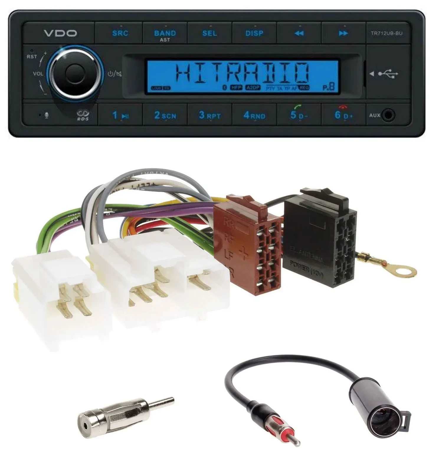 VDO Bluetooth AUX USB MP3 Autoradio für Nissan 100 NX 1990-1995 300 ZX 1983-2000