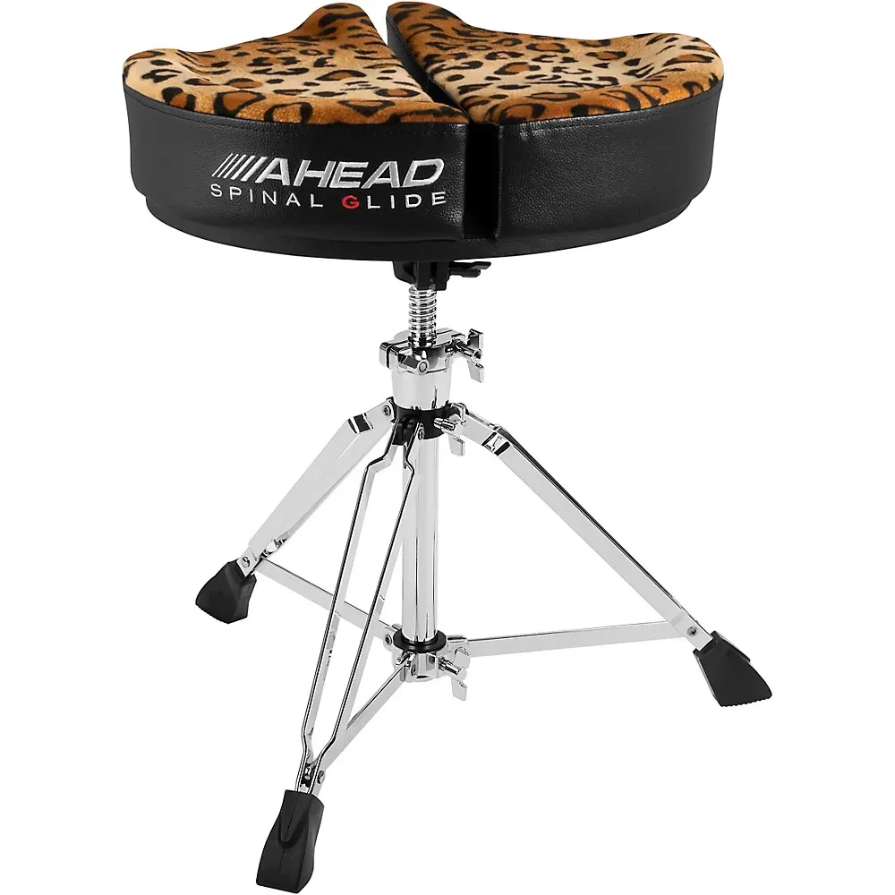 Стул для барабанщика Ahead SPG-LEP3 Spinal-G Leopard Print