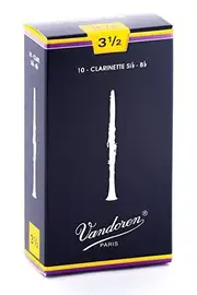 Трость для кларнета Bb Vandoren Traditional CR1035