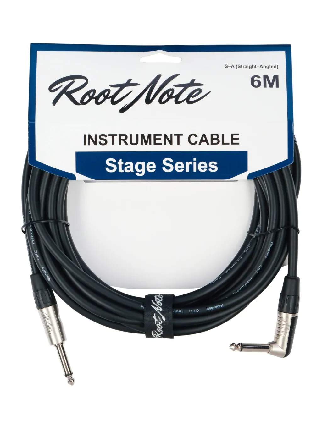 Инструментальный кабель Root Note RN-IC-SA-6M прямой/угловой 6 м