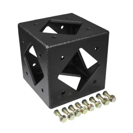 Угловой блок фермы ProX XT-BT12-6WBLKMK2 BoltX 6-way 12", черный, болтовое соединение, Flushed