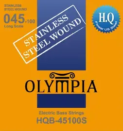 Olympia HQB45100S струны для бас-гитары Stainless Steel Wound (45-65-80-100)