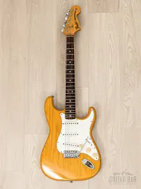 Электрогитара Fender 1972 Stratocaster ST72-115 SSS Natural Ash w/case Japan 1986