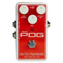 Б/У педаль эффектов для электрогитары Electro-Harmonix Nano POG (октавер, полифонический)