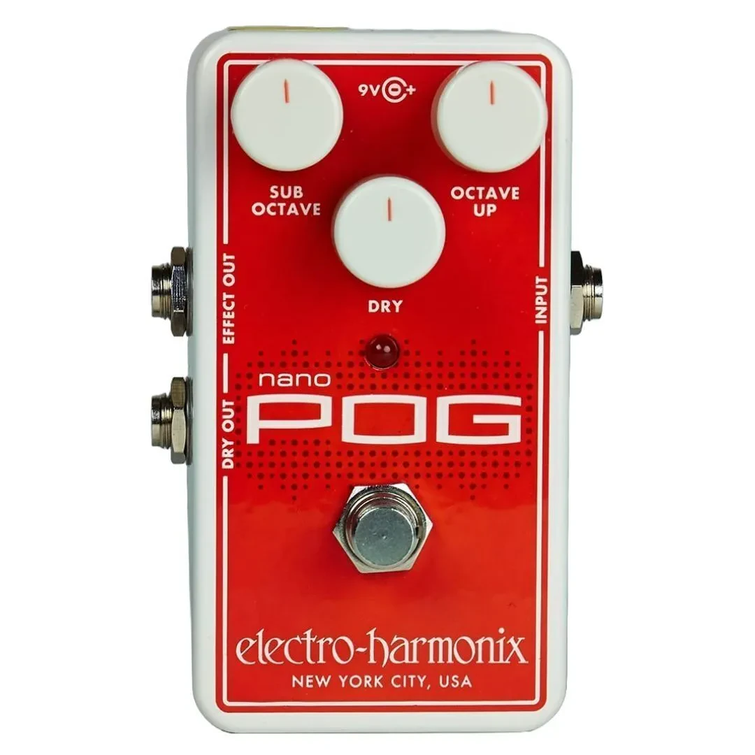 Б/У педаль эффектов для электрогитары Electro-Harmonix Nano POG (октавер, полифонический)