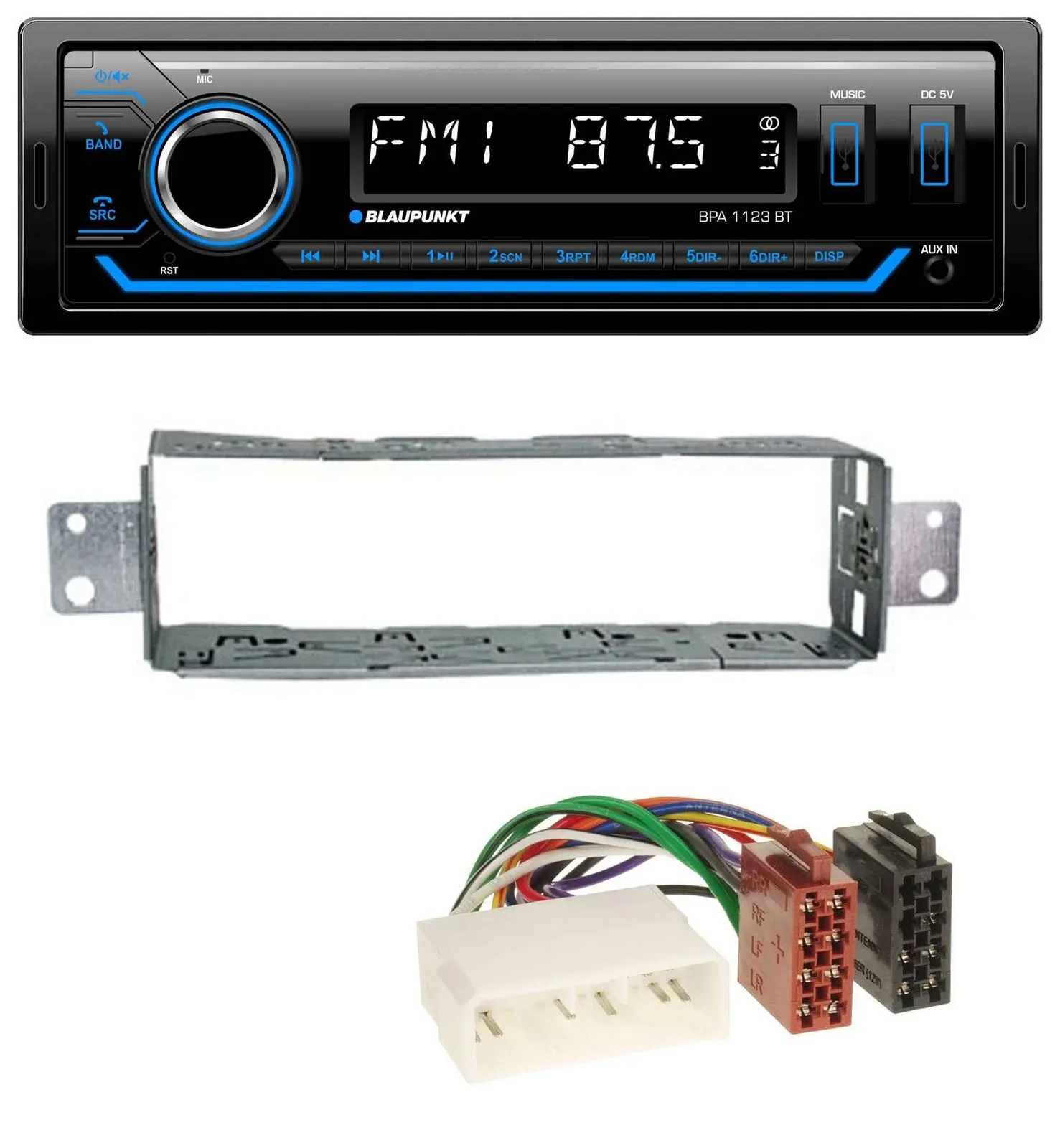 Blaupunkt MP3 Bluetooth USB AUX Autoradio für Daewoo Lanos Nubria Leganza Matiz