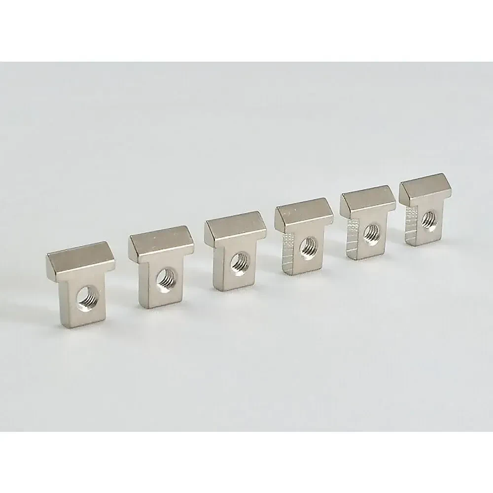 Седло бриджа для электрогитары KTS Titanium Nashville Style Tune-O-Matic Bridge Saddle Set Titanium