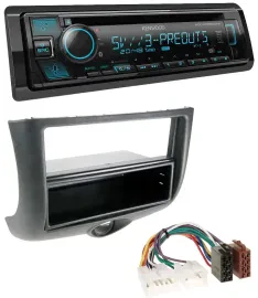 Автомагнитола для Toyota Yaris (1999–2003) Kenwood Bluetooth, USB, CD, MP3, DAB
