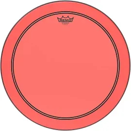 Remo Powerstroke P3 Colortone Red Bass Drum Head 18 in.