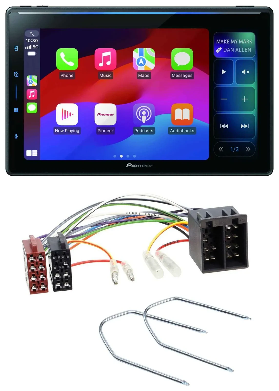 Pioneer Bluetooth DAB MP3 USB Autoradio für Seat Toledo 1 1991-1999 Ibiza 1984-1