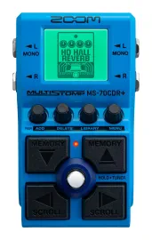 Педаль эффектов для электрогитары Zoom MS-70CDR+ Chorus Delay Reverb