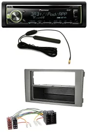 Автомагнитола для Iveco Daily (2006–2014) Pioneer MP3, USB, CD, DAB, AUX темно-серый