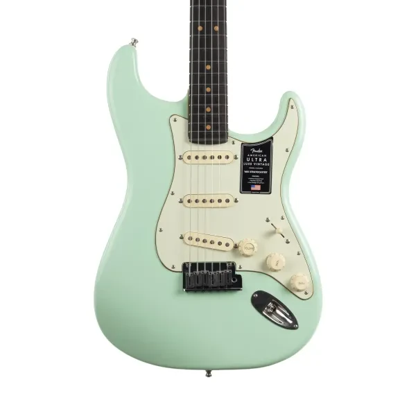 Fender American Ultra Luxe Vintage '60s Stratocaster Rosewood - Surf Green