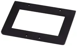 SCHALLER Spacer Plate - Schaller 3D Bridge, 4-string / Black (4mm)