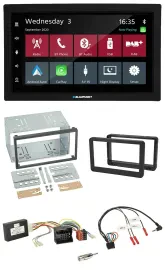 Blaupunkt 2DIN Lenkrad USB Bluetooth DAB Autoradio für Alfa Romeo Brera 159 Spid
