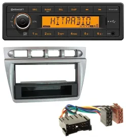 Continental 1DIN USB AUX MP3 Autoradio für Kia Picanto (2004-2007)