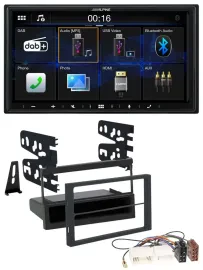 Alpine Bluetooth 2DIN MP3 DAB USB Autoradio für Mazda 626 99-02 MPV 96-99 MX5 00