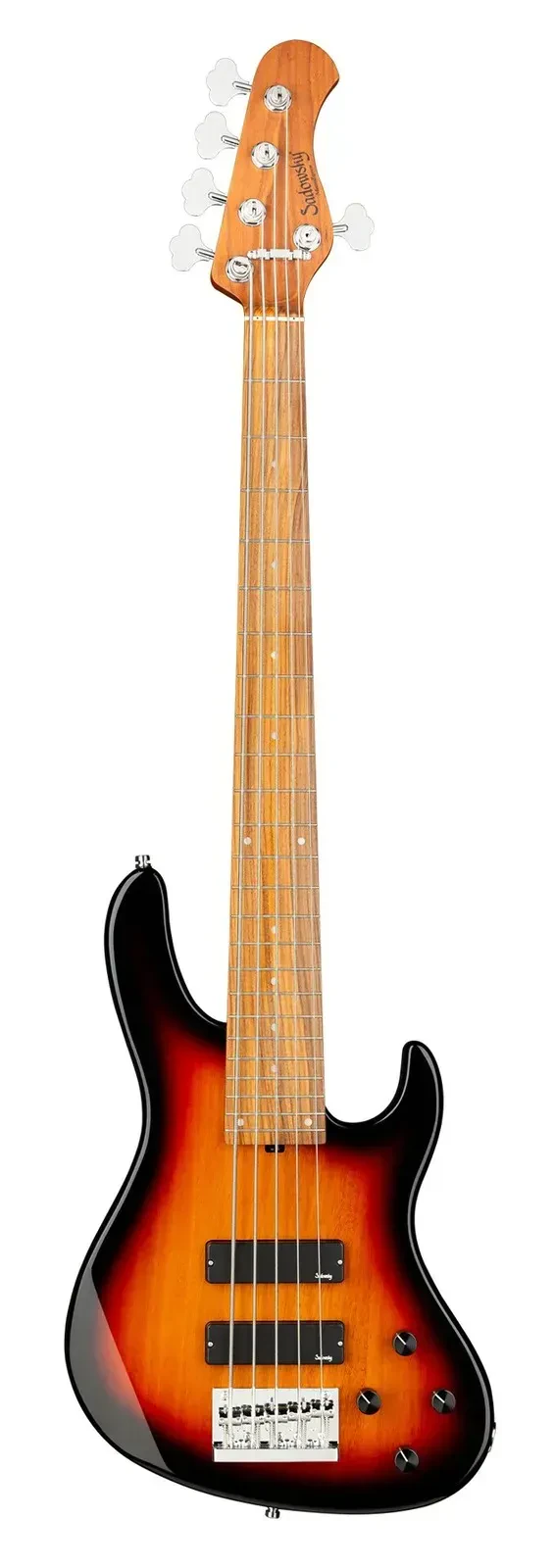 SADOWSKY 24-Fret Modern Bass, Morado FB, 5-String - Tobacco Sunburst Transparent