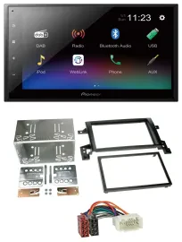 Pioneer USB Bluetooth DAB 2DIN MP3 Autoradio für Suzuki Grand Vitara ab 2005