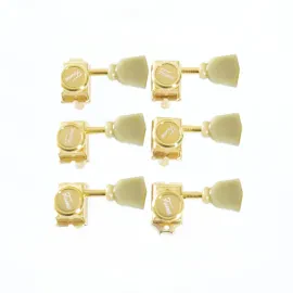 371KSK Locking Tuners 6L Gold, E-/Westerngitarre, Backlocking, 1:14, 6-in-Line