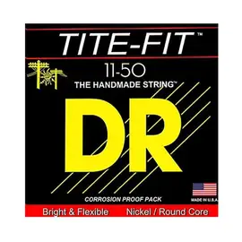 Струны для электрогитары DR Strings ЕН-11 Tite-Fit 11-50