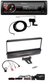 Автомагнитола Pioneer DAB, Bluetooth, USB для Ford Escort/Focus, поддержка кнопок на руле, черная