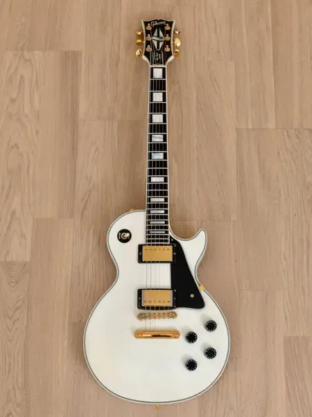 Электрогитара Gibson Les Paul Custom Alpine White w/case USA 1989