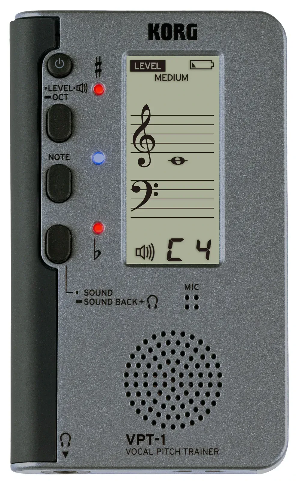 Тюнер компактный KORG VPT-1 Vocal Pitch Trainer