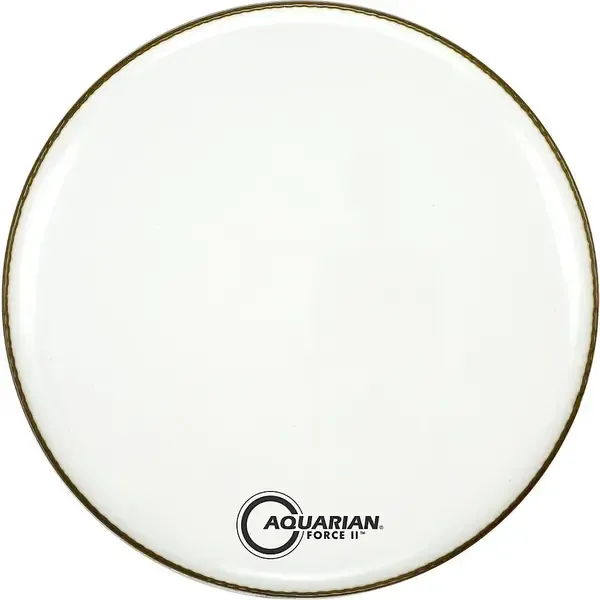 Пластик для барабана Aquarian 24" Force II Gloss White Resonant