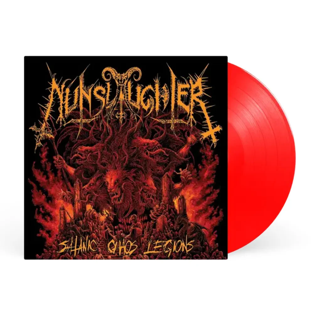 Nunslaughter - Satanic Chaos Legions [Red Vinyl] NEW Vinyl