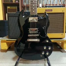 Электрогитара Greco SG SS600 P2 Black H-H  Japan 1980's w/Bag