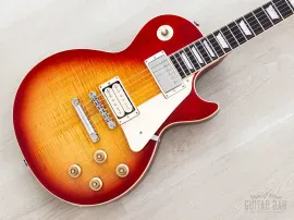 Б/У Электрогитара Gibson Les Paul Traditional T (2016) Flame Top с кейсом Lifton и фурнитурой Faber