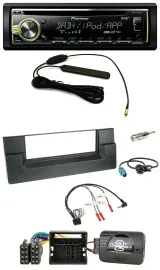 Pioneer MP3 USB CD DAB Lenkrad Autoradio für BMW 5er E39 01-04 Aktivsystem Quadl