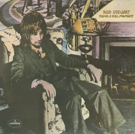 ROD STEWART - Never A Dull Moment (LP , Used)